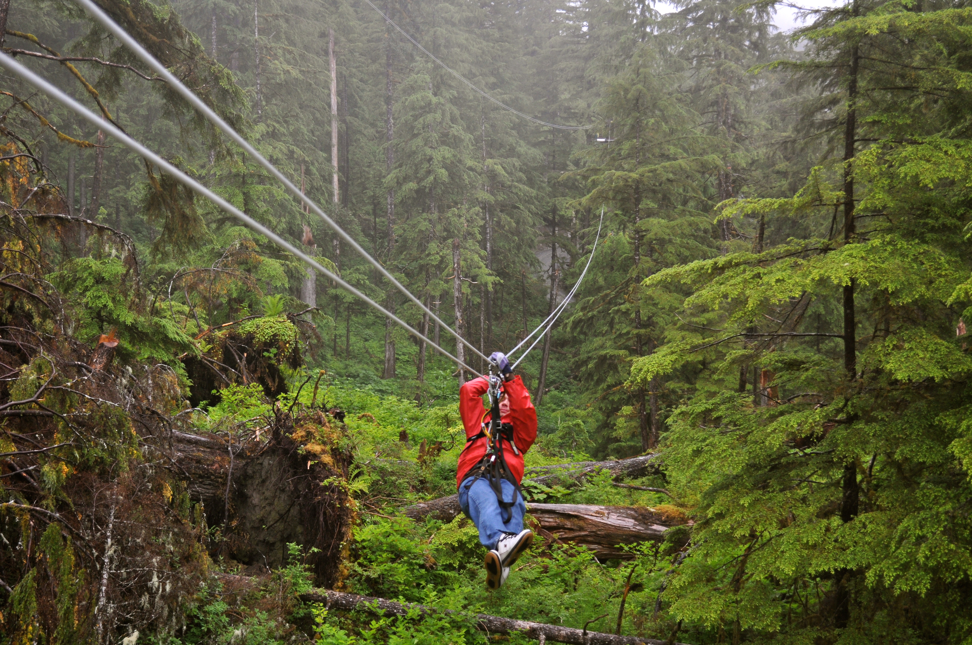 Adrenalinska avantura zipline Bovec